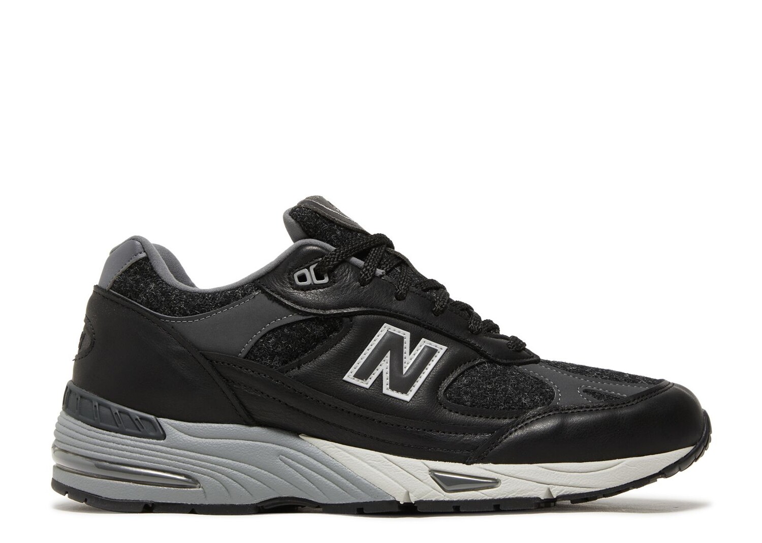 

Кроссовки New Balance 991 Made In England 'Harris Tweed', черный
