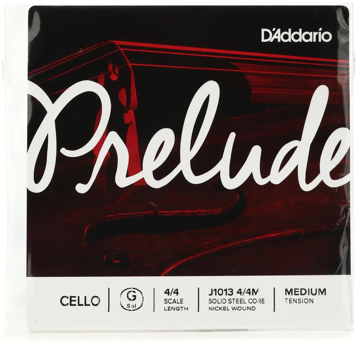 

Струна G для виолончели D'Addario J1013 Prelude, размер 4/4, среднее натяжение