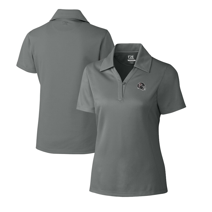 

Поло с длинным рукавом Cutter & Buck Atlanta Falcons, серый