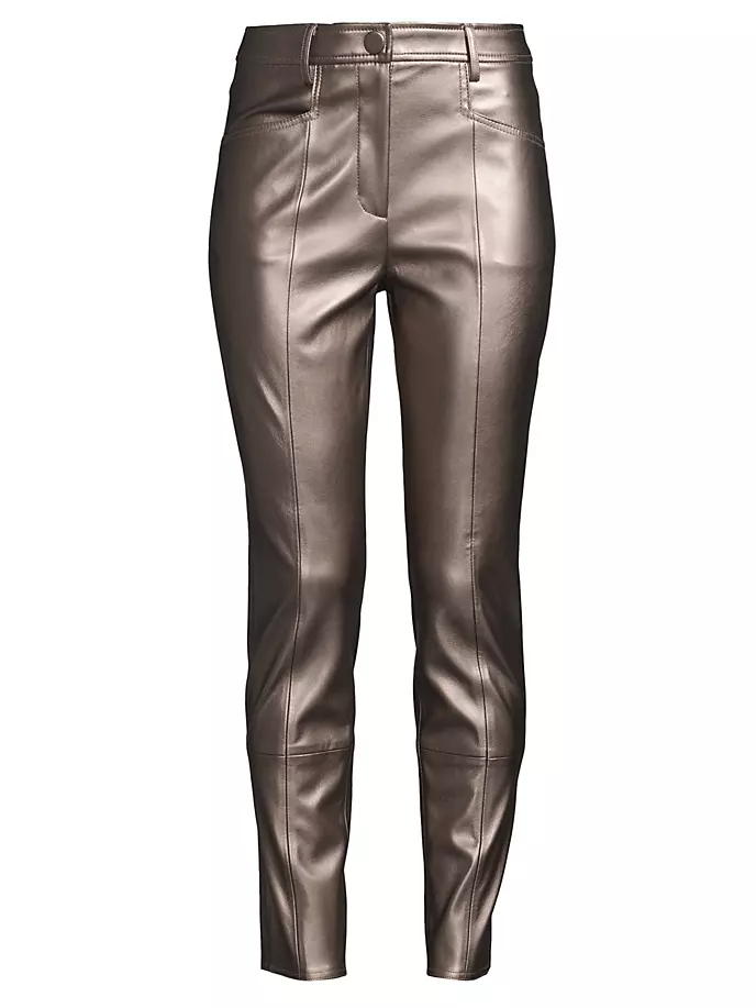 

Брюки из искусственной кожи Rue Milly, цвет silver