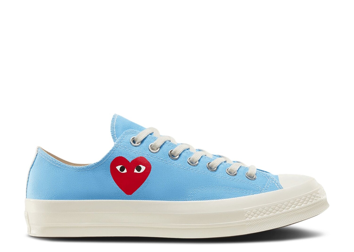 Кроссовки Converse Comme Des Garçons Play X Chuck 70 Low 'Bright Blue', синий кроссовки converse comme des garçons play x chuck 70 low top multi heart коричневый