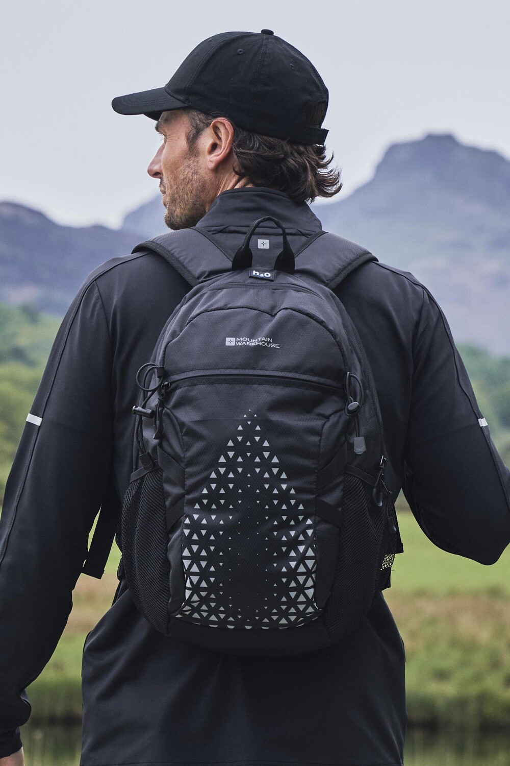 

Рюкзак Pursuit Hydro Bag для кемпинга, велоспорта, бега и фитнеса Mountain Warehouse, черный