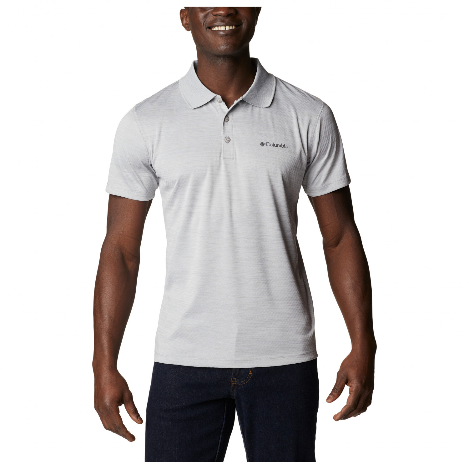

Рубашка поло Columbia Zero Rules Polo Shirt, цвет Columbia Grey Heather
