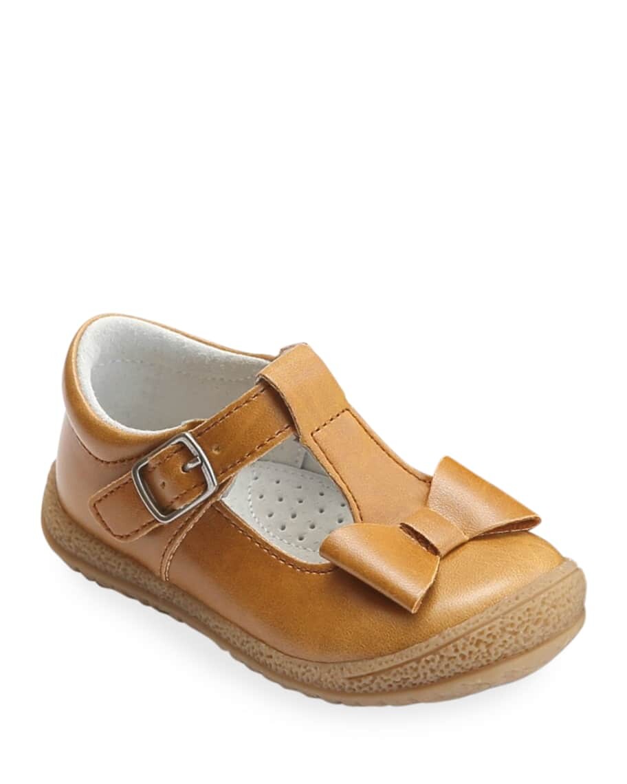 

Emma Bow T-Strap Mary Jane для девочек, для малышей/малышей/детей L'Amour Shoes