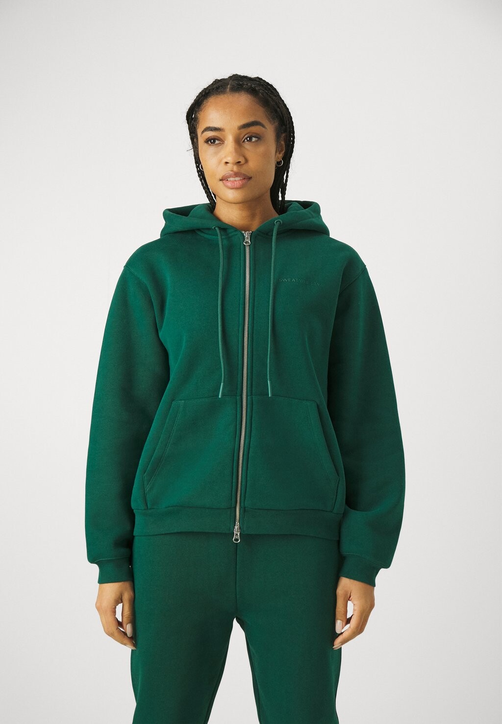 

Толстовка ELEVATED ZIP UP HOODY Sweaty Betty, цвет retro green