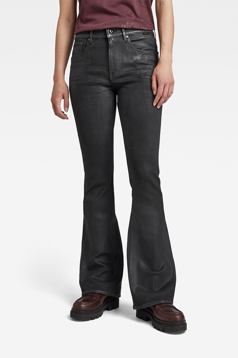 Укороченные джинсы с высокой талией G-Star Raw, серый