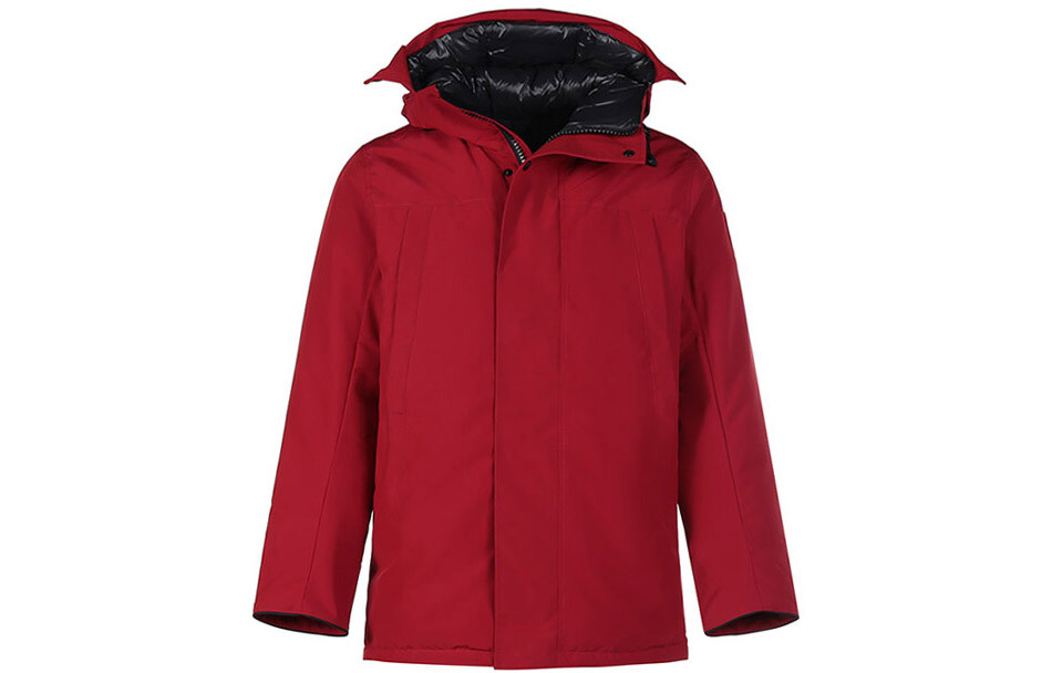 

Мужской пуховик Canada Goose, цвет mahogany color