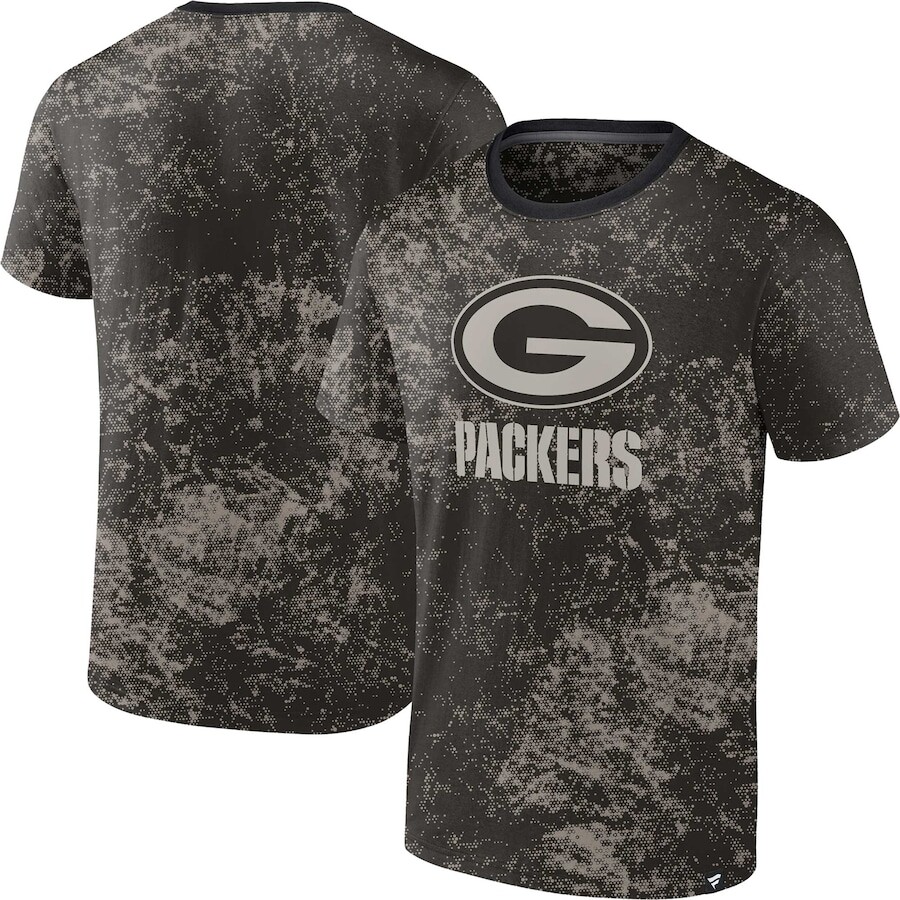 

Футболка с коротким рукавом Fanatics Branded Green Bay Packers, черный