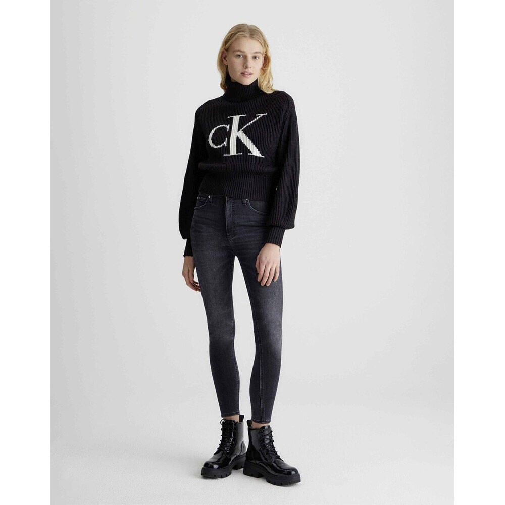 

Свитер Calvin Klein High Neck, черный