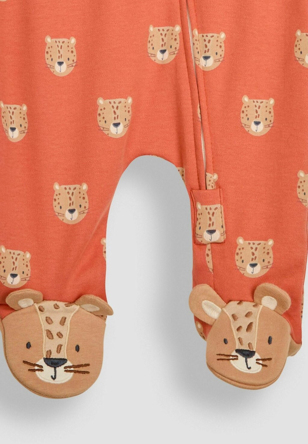 

Комбинезон LEOPARD PRINT ZIP, REGULAR FIT JoJo Maman Bébé, оранжевый