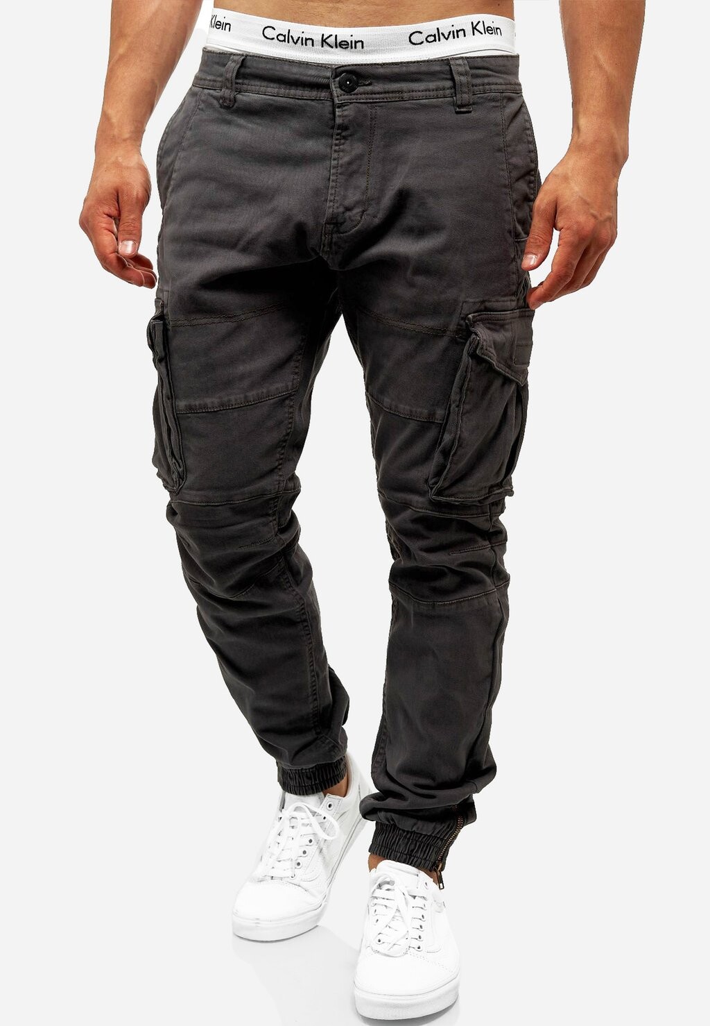 

Брюки карго Alex Indicode, цвет dark grey