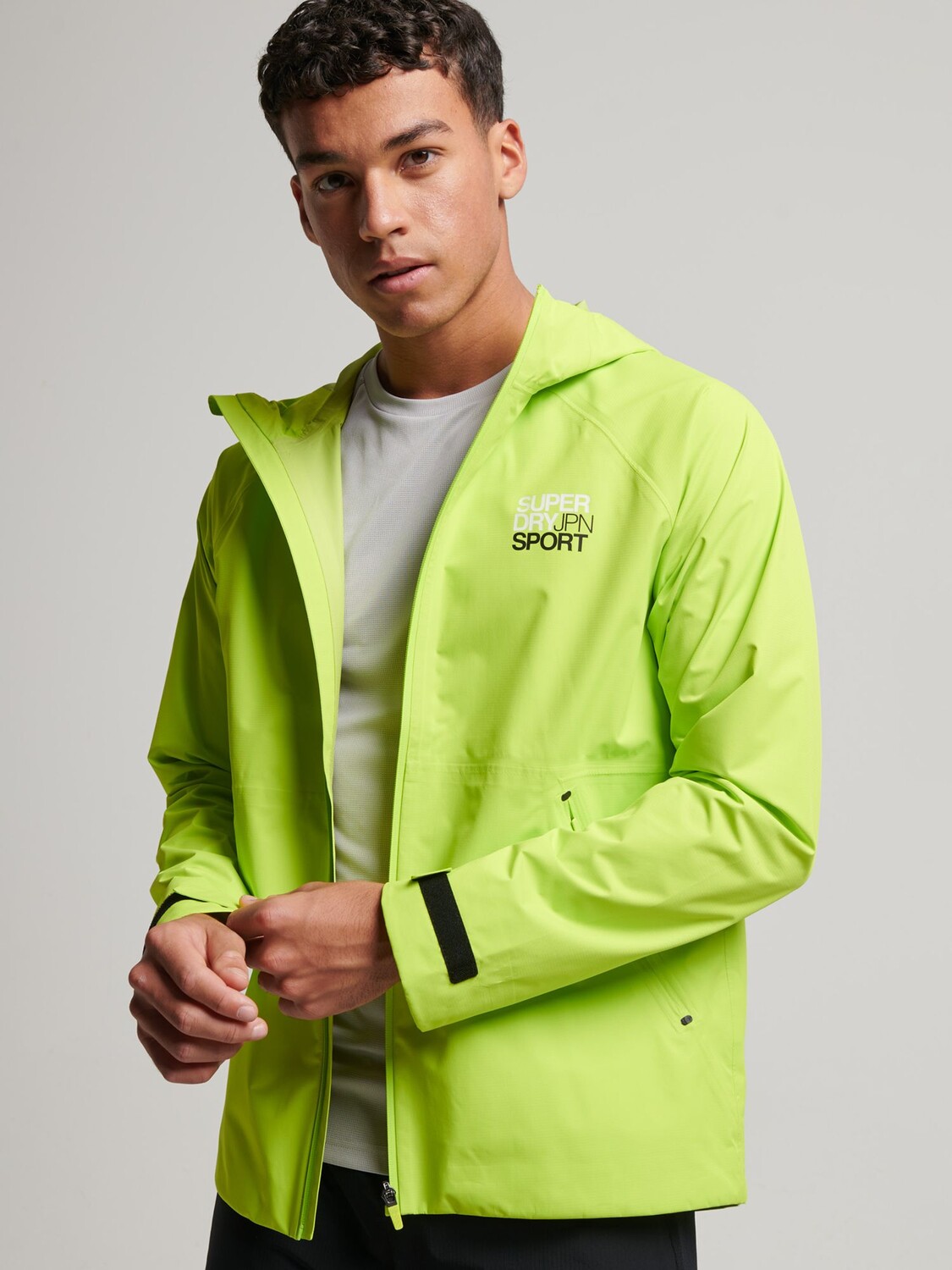 

Водонепроницаемая куртка Superdry, лаймовый пунш