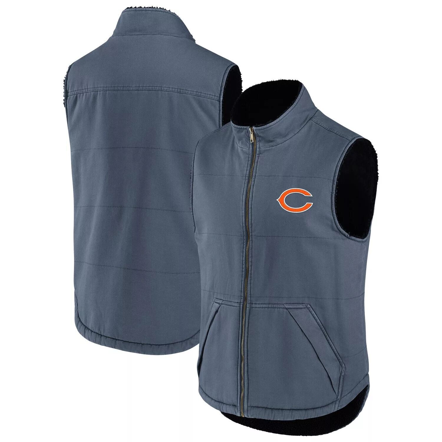 

Мужская коллекция NFL x Darius Rucker от Fanatics Navy Chicago Bears с молнией на подкладке из шерпы