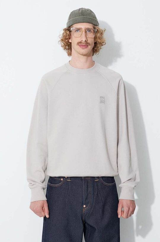 

Хлопковая толстовка Люкс Filling Pieces, серый