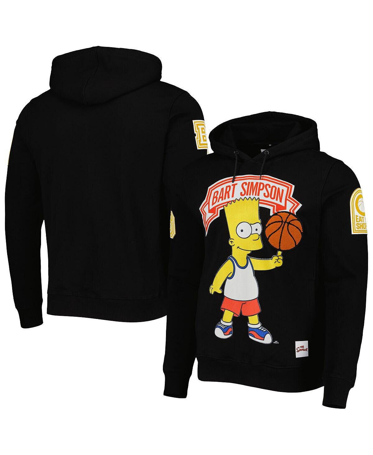 

Мужской черный пуловер с капюшоном The Simpsons Bad Boy Bart Freeze Max