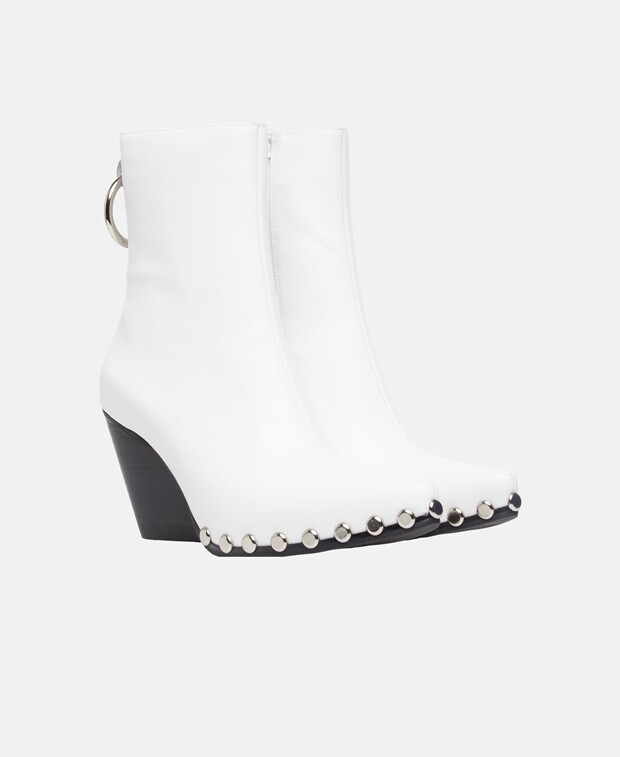 

Телячьи сапоги Jeffrey Campbell, белый