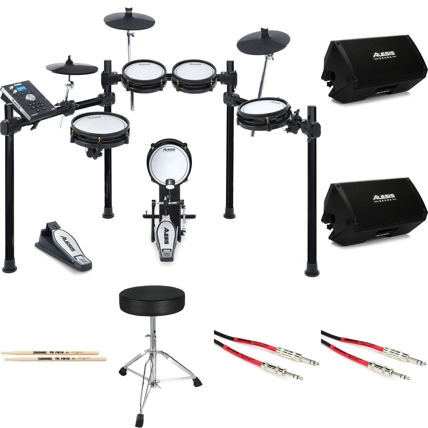 

Специальное издание Alesis Command Mesh и комплект усилителей Strike