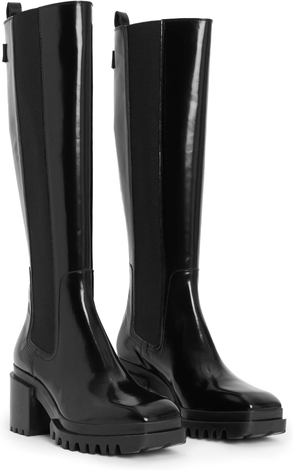 

Ботильоны Natalia Boot AllSaints, цвет Black Shine