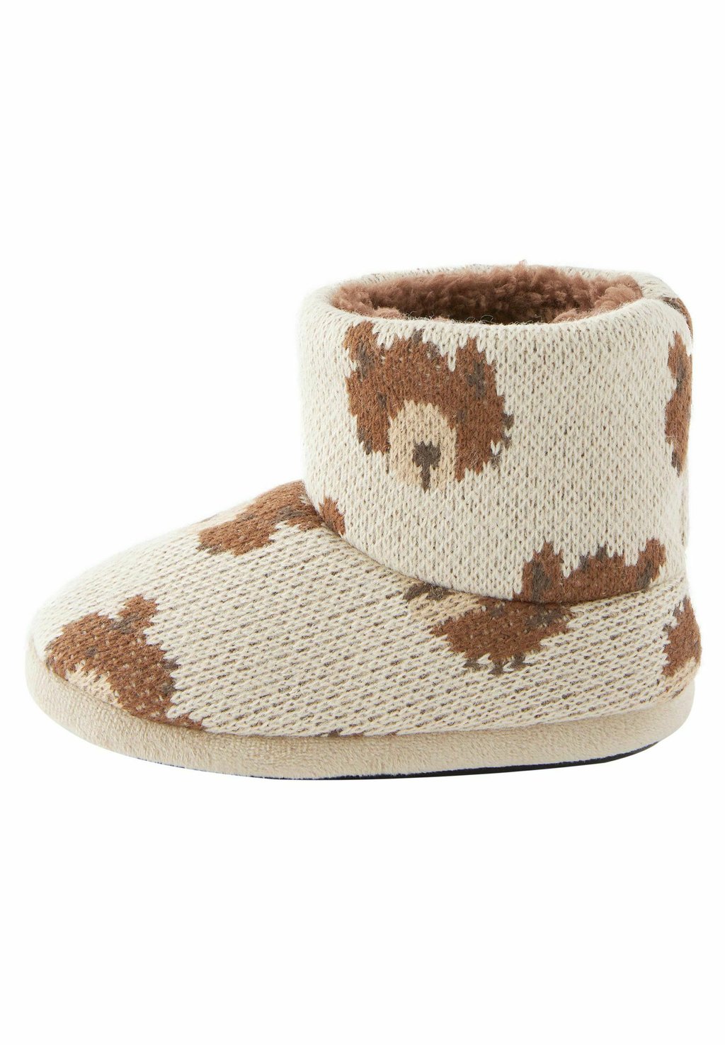 Снегоступы/зимние ботинки Next, цвет brown knitted bear