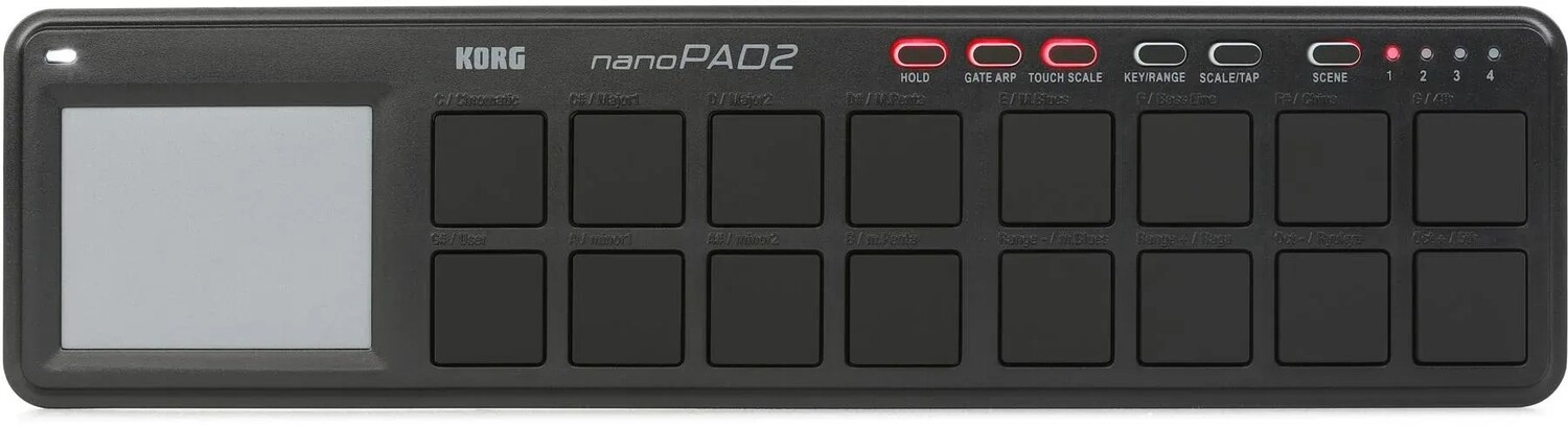 

Контроллер Korg nanoPAD2 Slim-Line — черный
