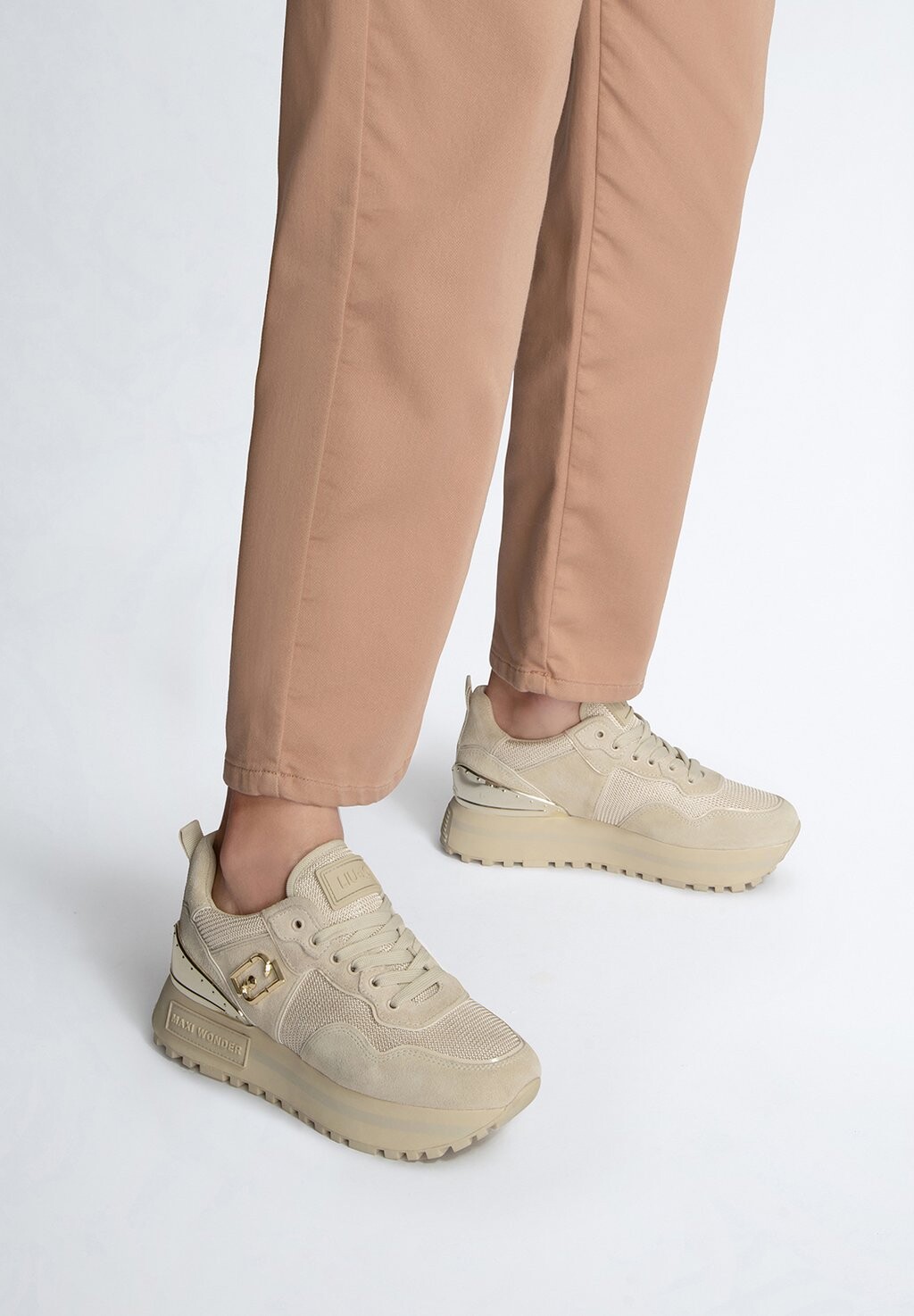 

Кроссовки LIU JO ПЛАТФОРМА, белый
