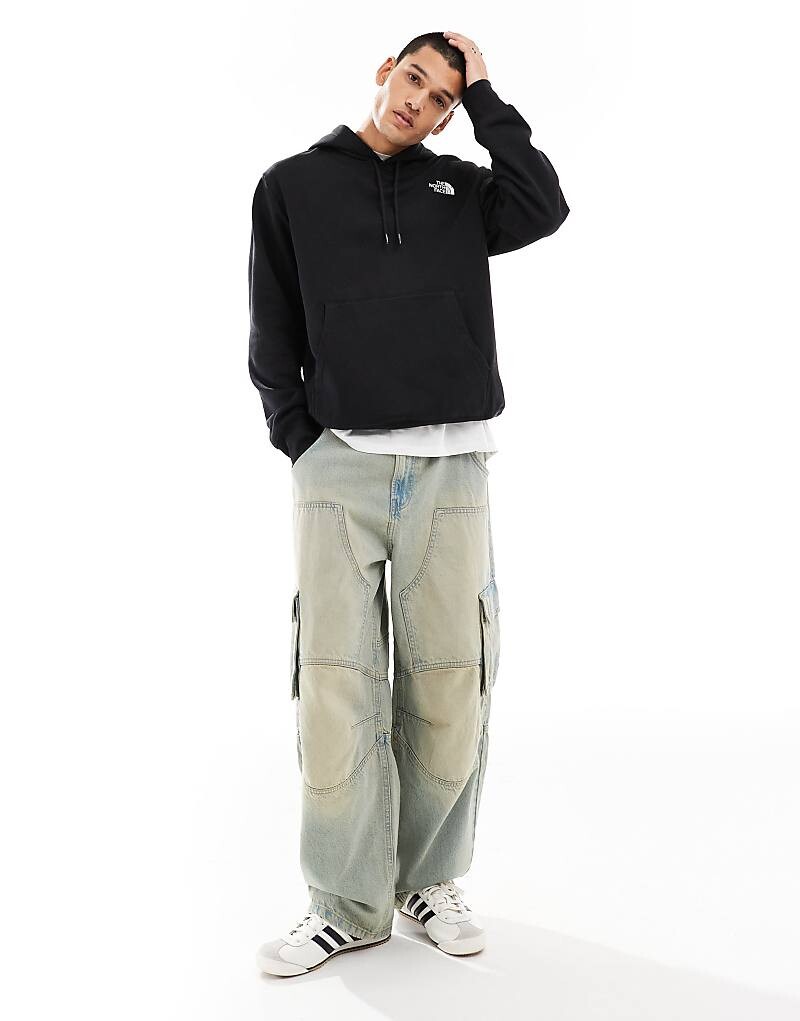 

Черная толстовка с логотипом The North Face Essential