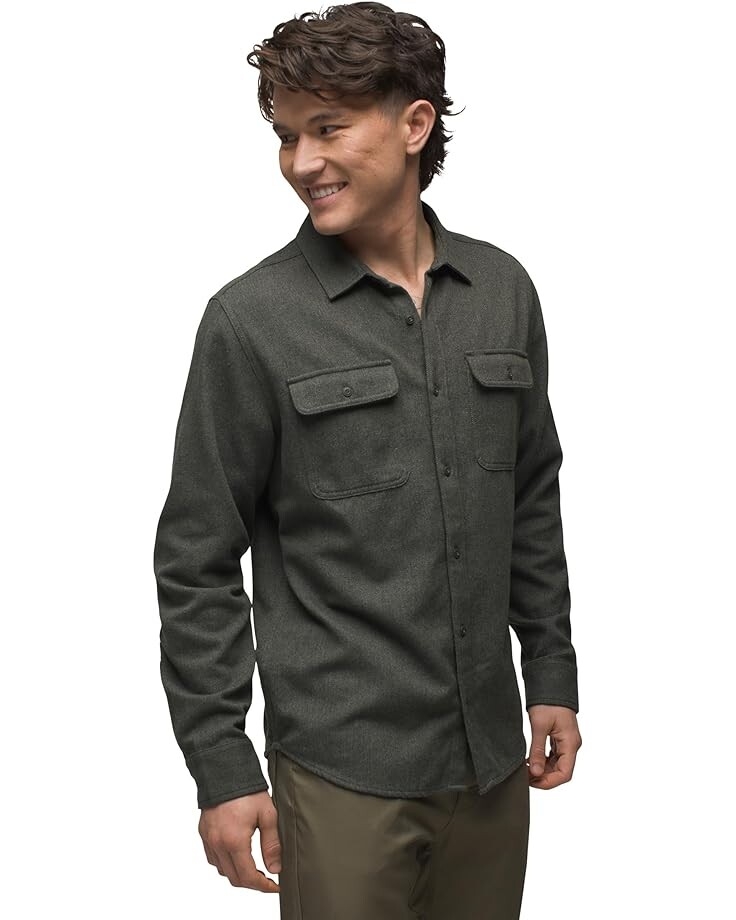 

Рубашка Prana Westbrook Flannel, цвет Evergreen