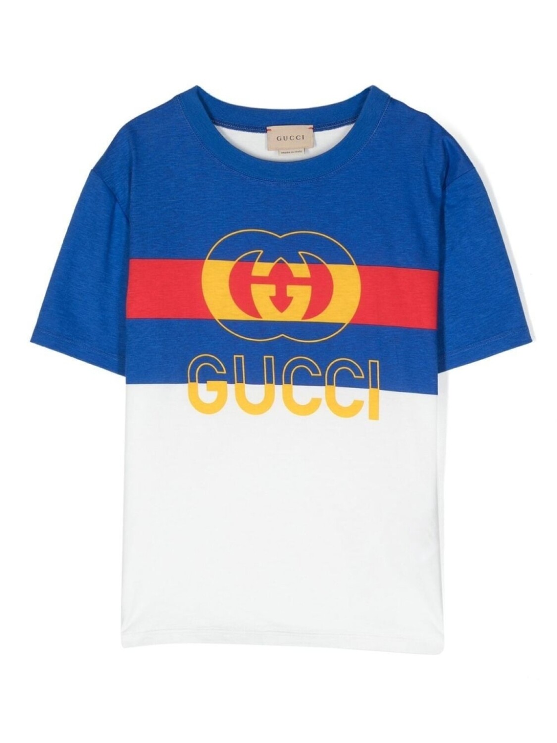 

Gucci Kids футболка с логотипом, белый