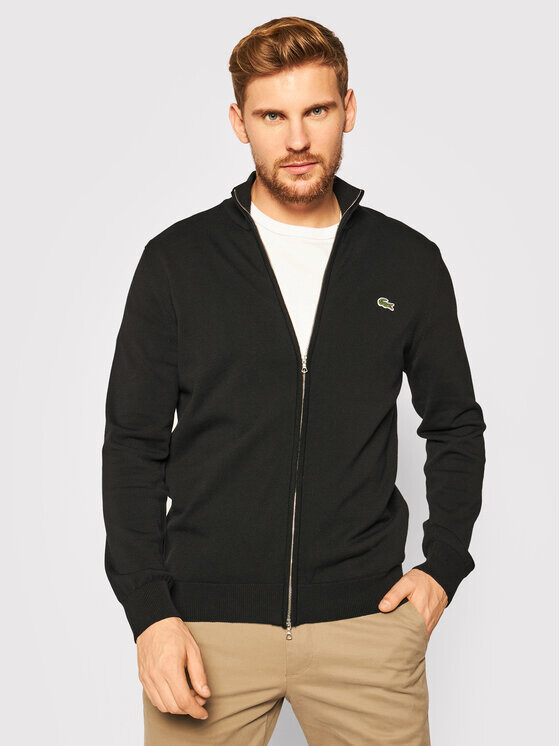 

Классический свитер покроя Lacoste, черный