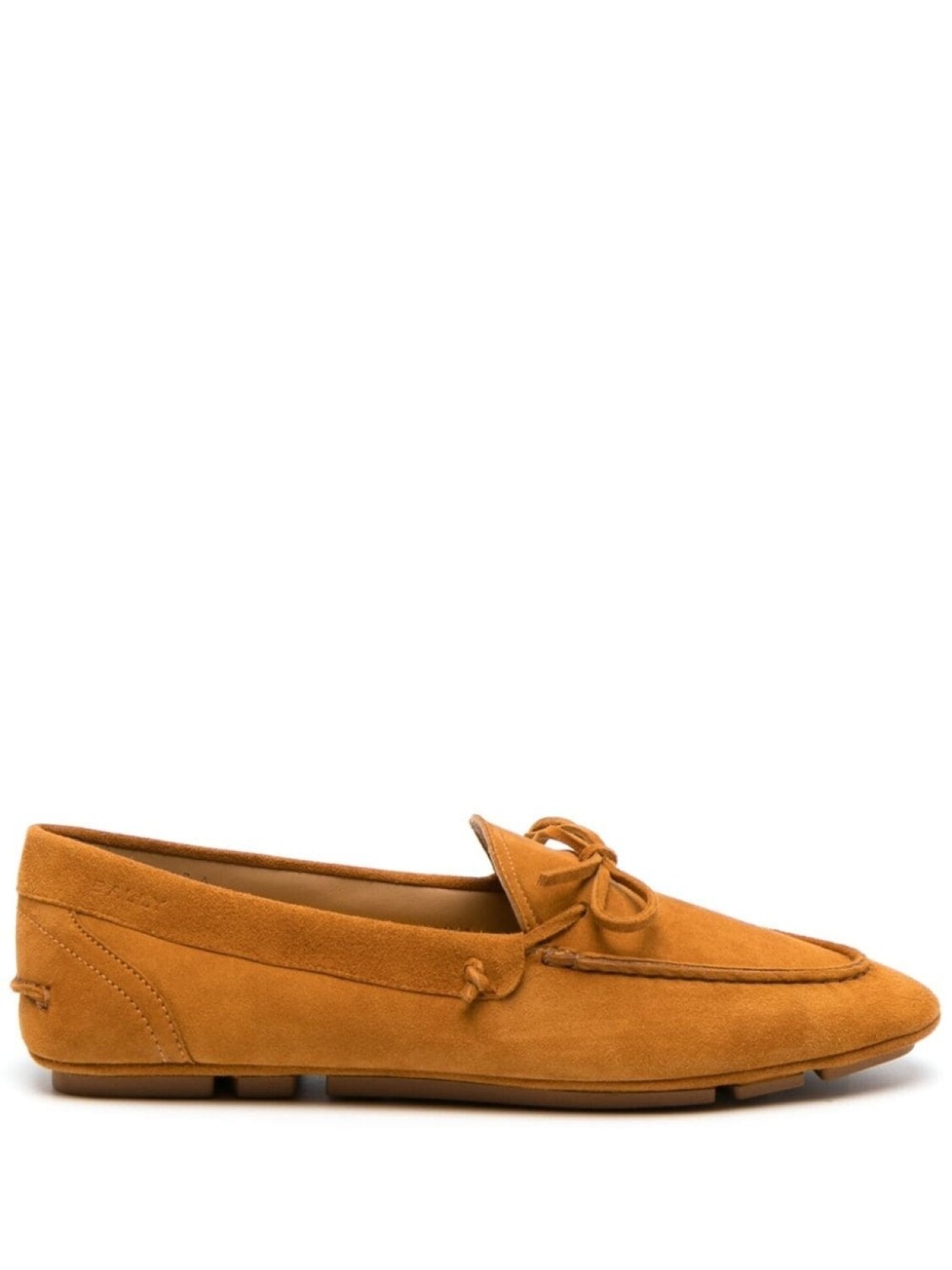 

Bally лоферы с миндалевидным носком, оранжевый
