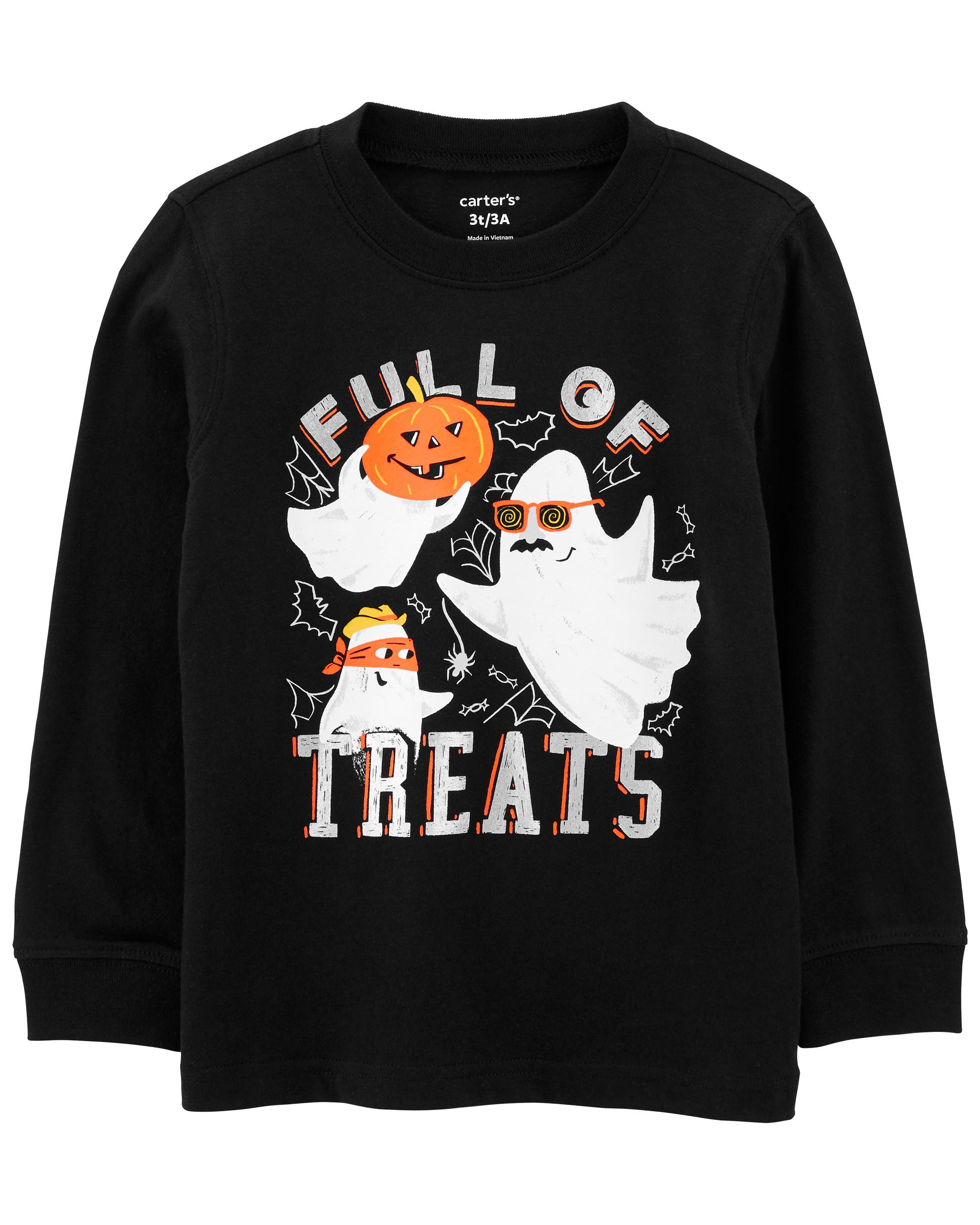 

Футболка из джерси для малышей Halloween Full Of Treats Carter's, черный