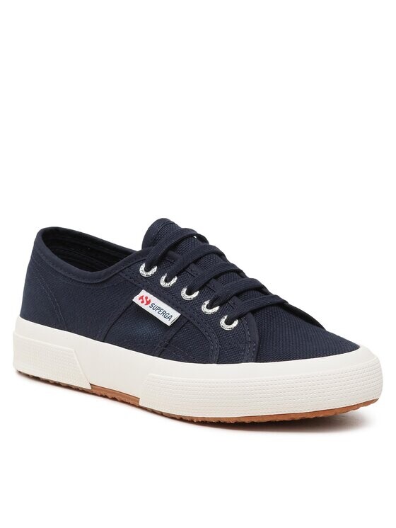 

Кроссовки из ткани Superga, синий
