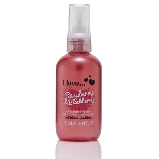 

Освежающий спрей для тела «Малина и ежевика», 100 мл I Love, Refreshing Body Spritzer