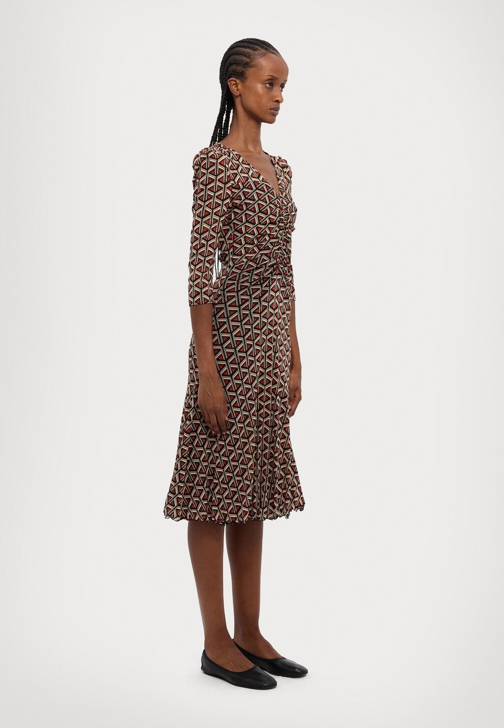 Повседневное платье IVAN DRESS Diane von Furstenberg, черный
