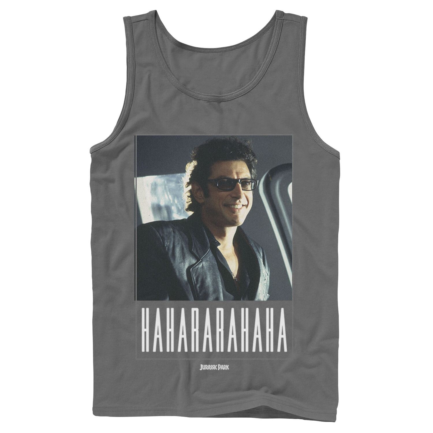 

Мужская майка «Парк Юрского периода» Ian Malcolm Hahararahaha Licensed Character