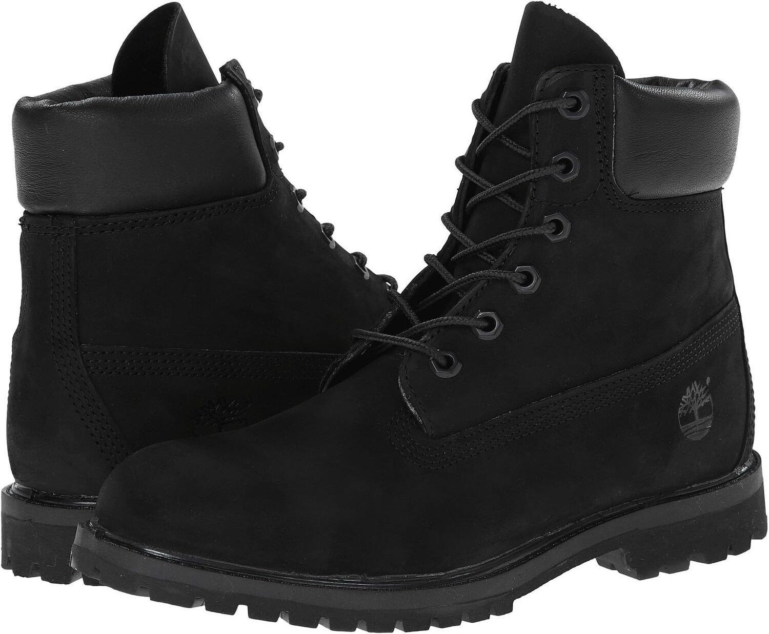 

Ботинки на шнуровке 6" Premium Boot Timberland, цвет Black Nubuck
