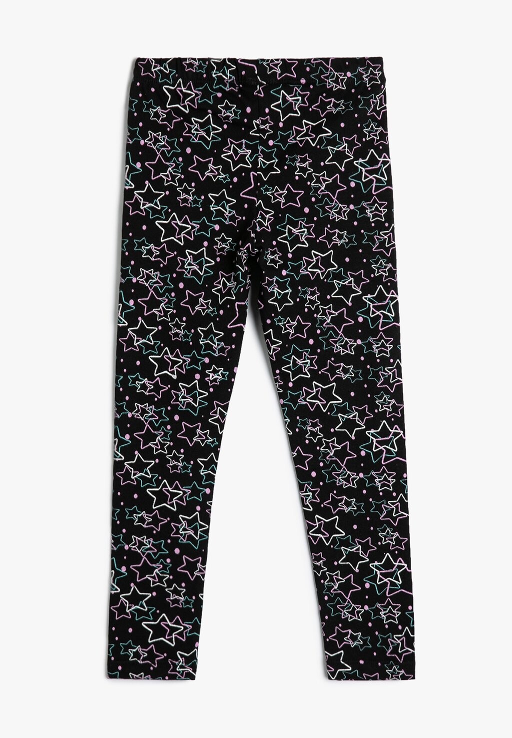 

Леггинсы STAR PRINTED ELASTIC WAIST Koton, черный