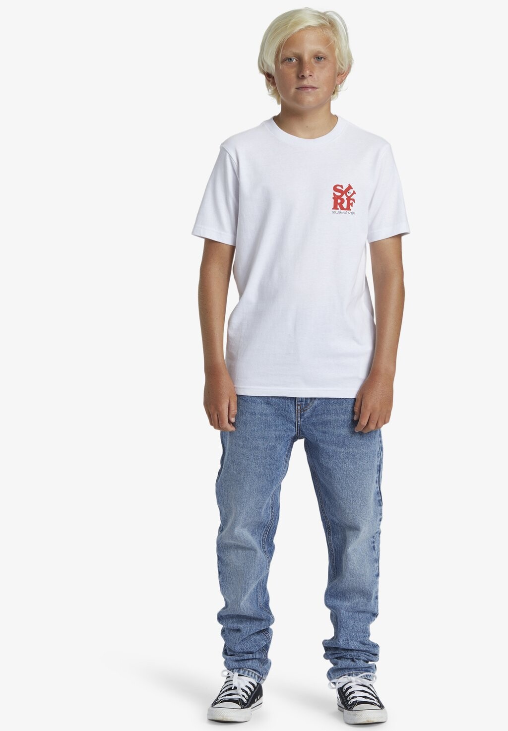 

Футболка с принтом SURF SS BOE Quiksilver, цвет white