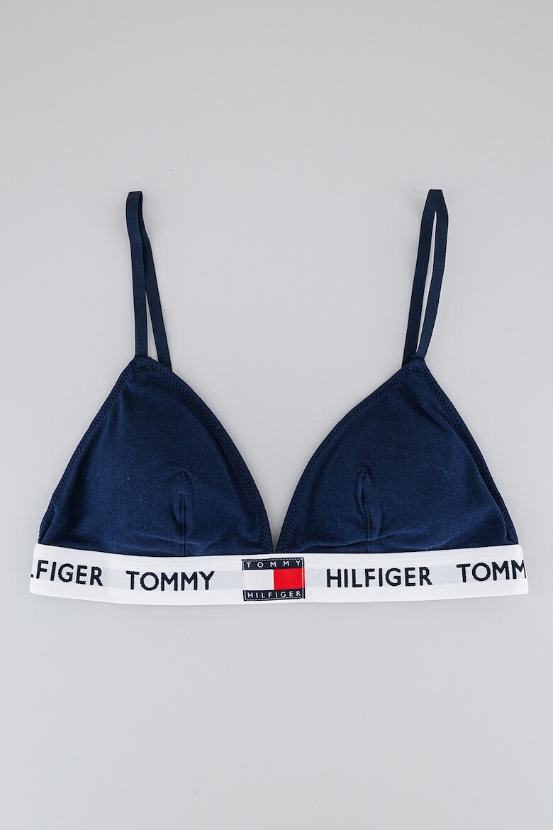 

Бюстгальтер с треугольными чашками и логотипом Tommy Hilfiger, белый