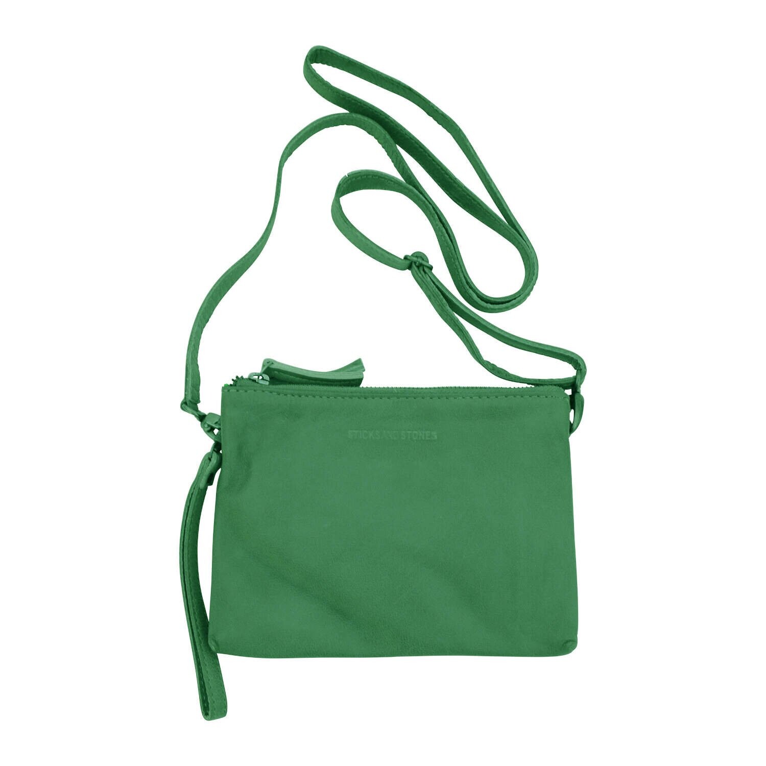 

Сумка через плечо Sticks and Stones Tasche Malta Bag Washed, цвет Cactus Green