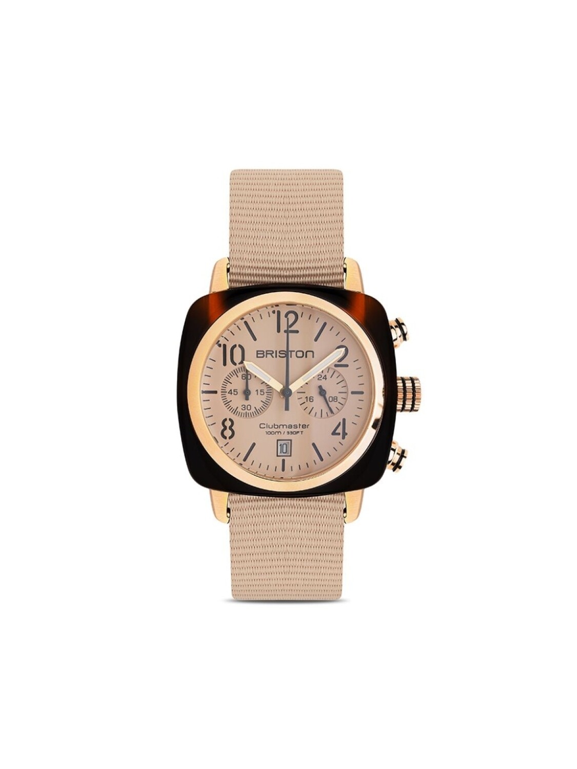 

Briston Watches наручные часы Clubmaster Classic Chronograph 42 мм, золотистый