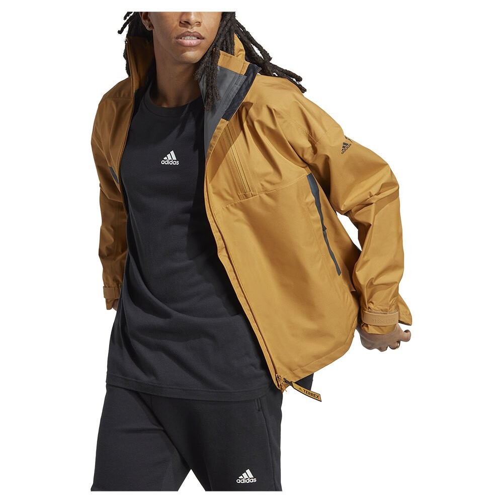 

Куртка adidas Myshelter Goretex, коричневый