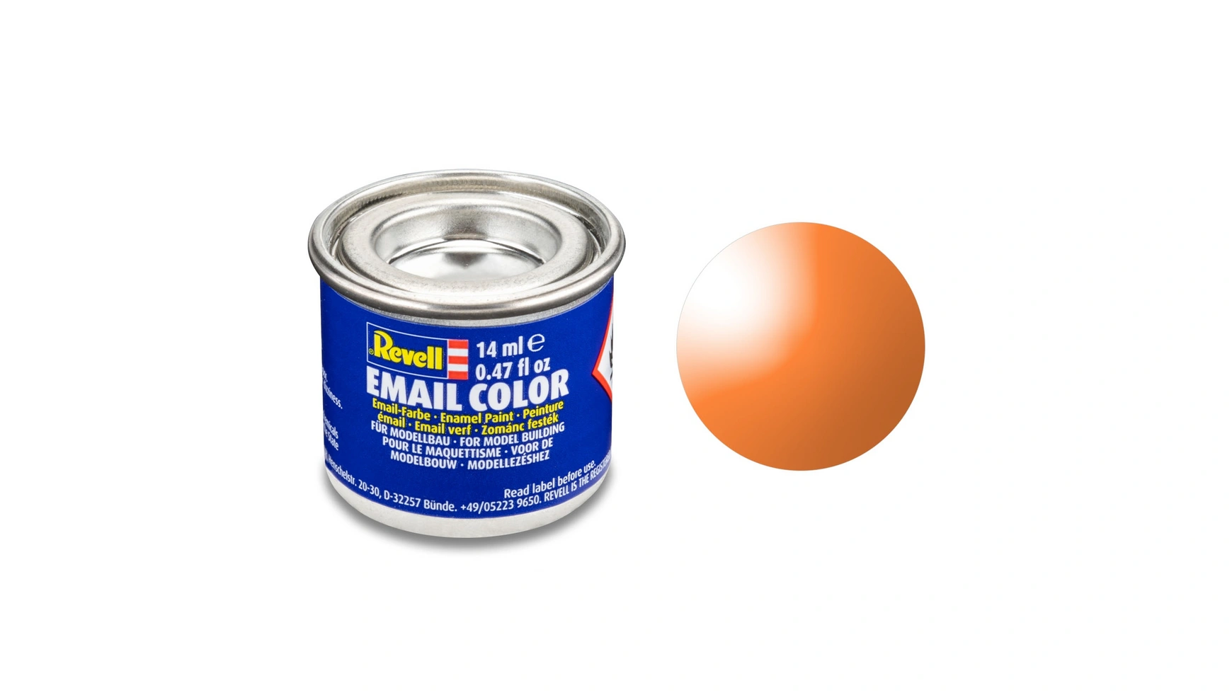 

Revell Email Color Оранжевый, прозрачный, 14 мл