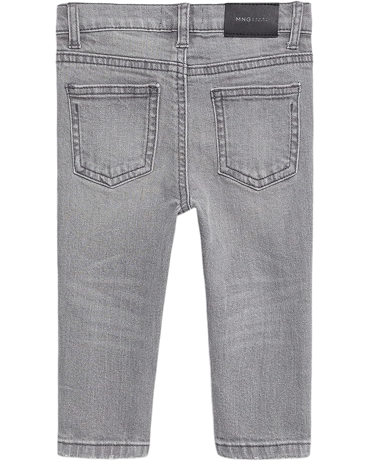 Джинсы Mango Slimb Jeans, серый джинсы mango kids slimb jeans