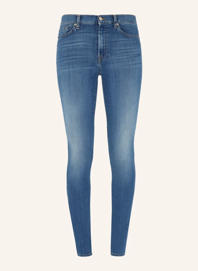 

Джинсы скинни hw skinny 7 For All Mankind, синий