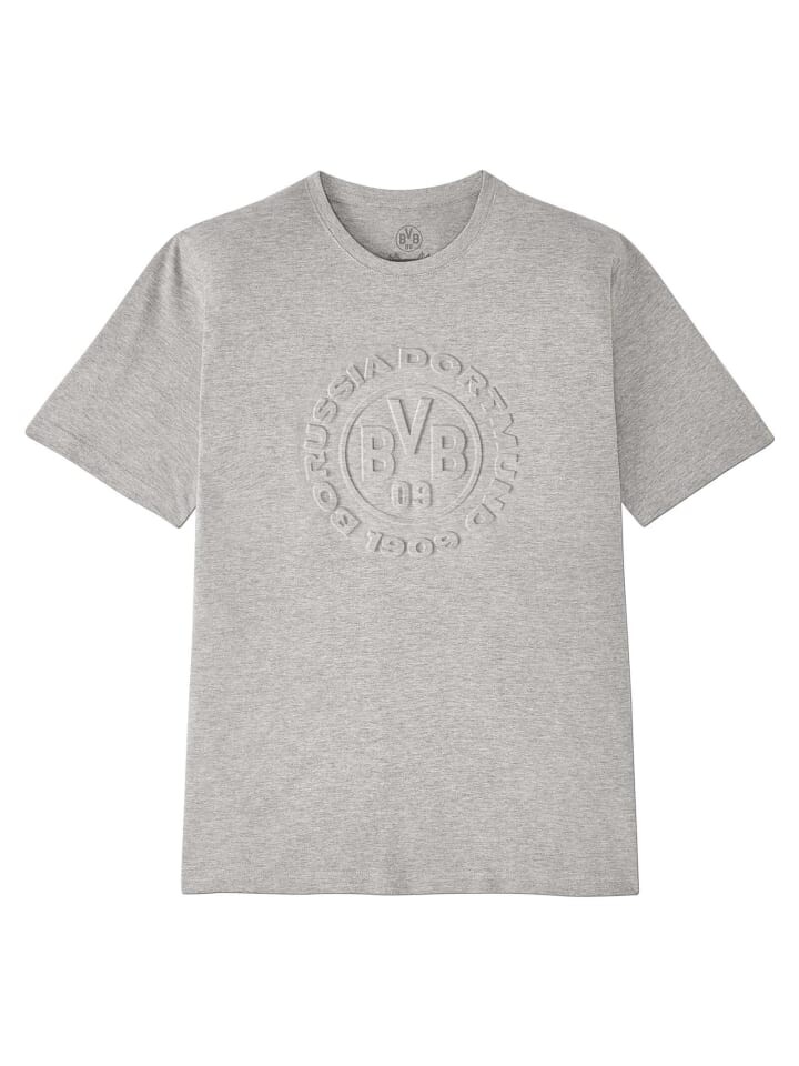 

Футболка BVB Merchandising GmbH Logo grau, цвет grau (silbergrau)