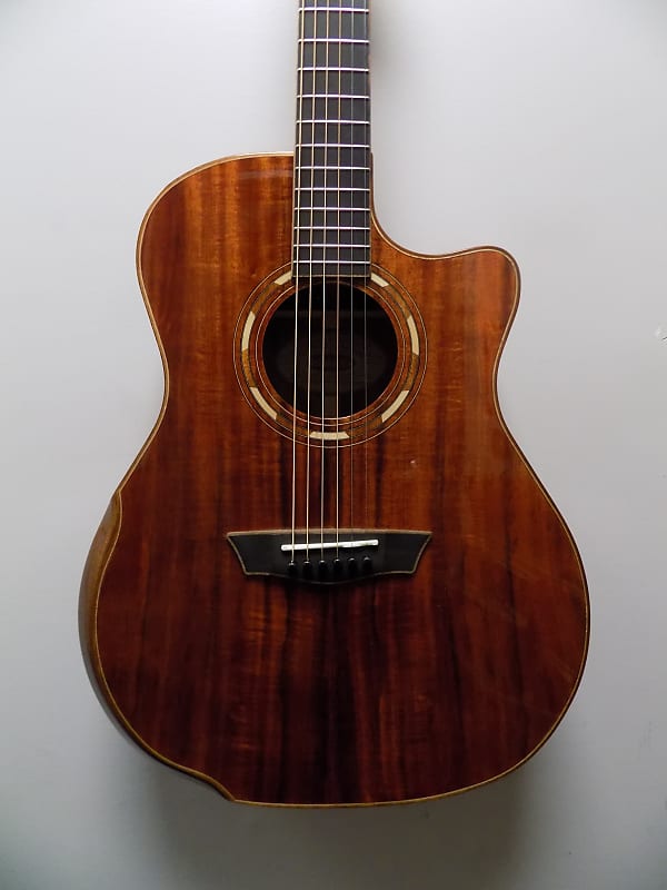 Акустическая гитара Washburn WCG55CE Comfort Series Acoustic Electric Guitar - Koa Natural