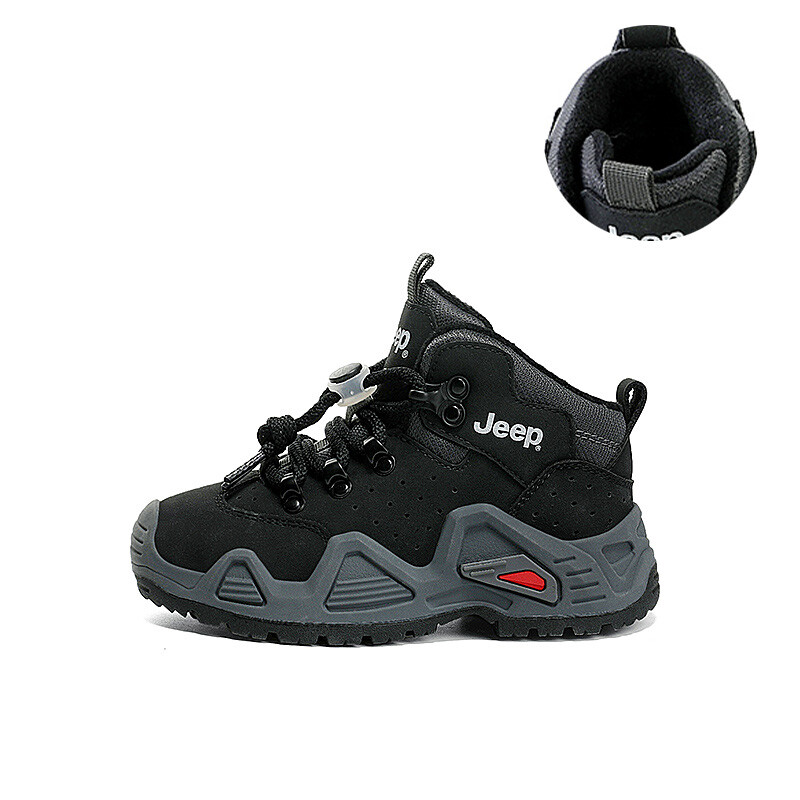 

Кроссовки Jeep Kids Lifestyle Shoes Kids Mid-top Gray, черный