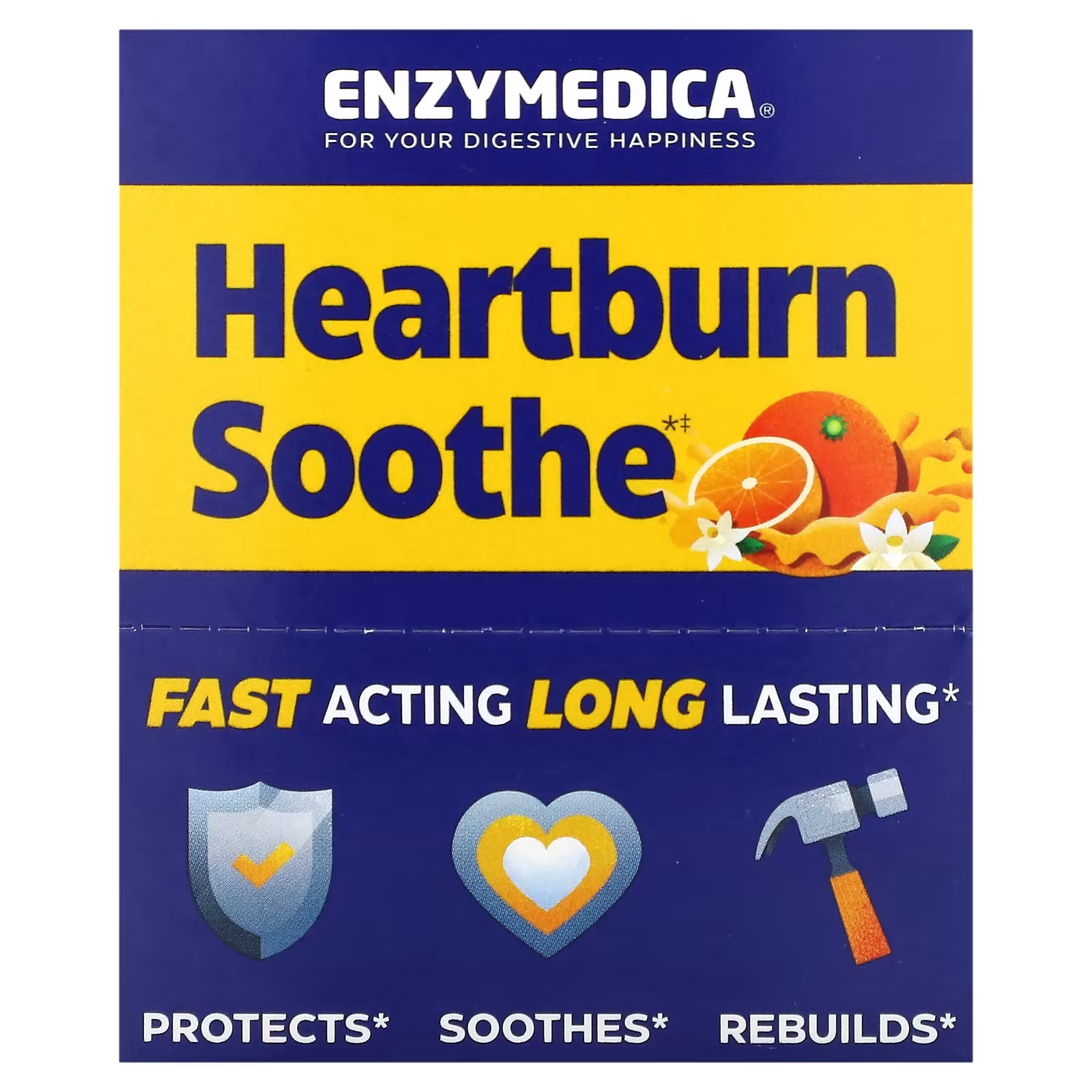ephron nora heartburn Средство от изжоги Enzymedica, 6 бутылочек