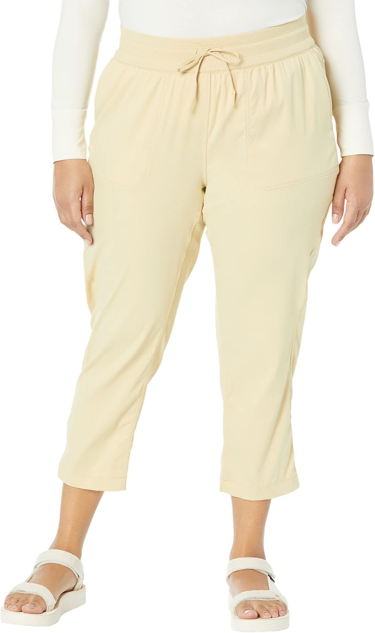 

Брюки Plus Size Aphrodite Motion Capris The North Face, цвет Gravel